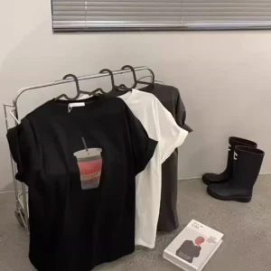 100%精梳棉~简约高级不挑人显瘦亲肤透气简约韩系温柔风耐看设计气网红