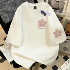 100%精梳棉~简单大气男女同款高级新款百搭休闲时尚