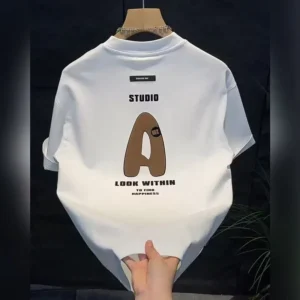 100%精梳棉~男潮酷街头帅气韩版网红字母多色可选印花AB面高级