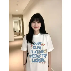 100%精梳棉~柔软透气棉质多色可选大气清新凉快舒适耐看显瘦亲肤透