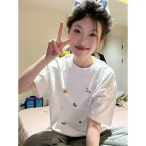 100%精梳棉~多色可选大气清新凉快舒适耐看显瘦亲肤透气设计碎花设计